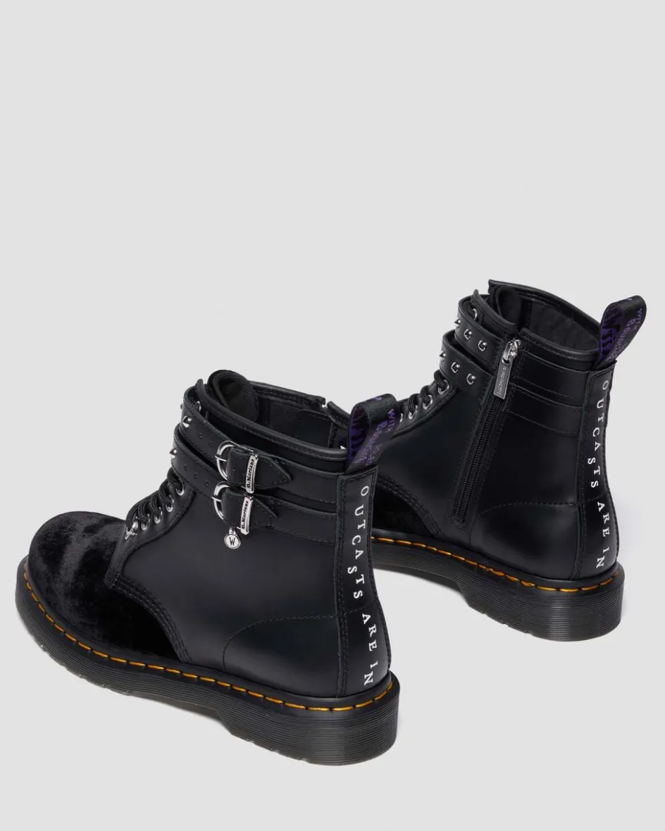 Dr. Martens Boots|Collaborations*1460 Wednesday Boots in BLACK