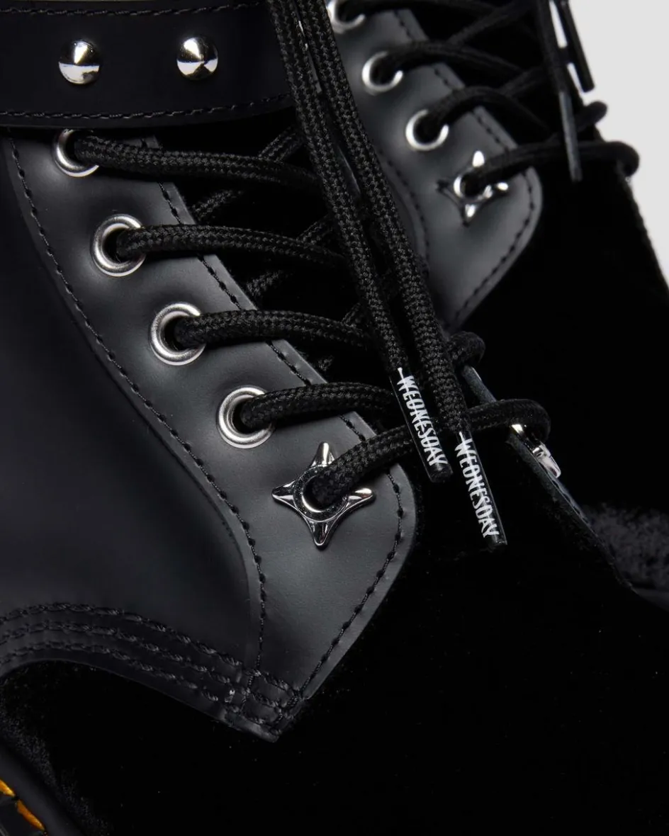 Dr. Martens Boots|Collaborations*1460 Wednesday Boots in BLACK