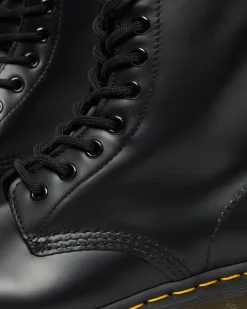 Dr. Martens Originals|New And Featured*1460 Women's Smooth Leather Lace Up Boots in Black Black — Smooth Leather