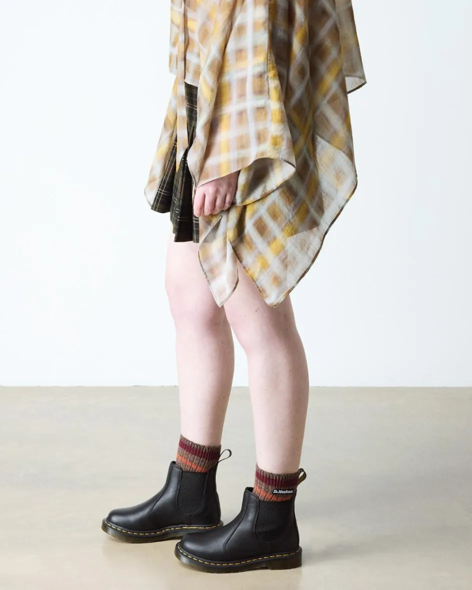 Dr. Martens Originals|New And Featured*2976 Women's Virginia Leather Chelsea Boots in Black Black — Virginia