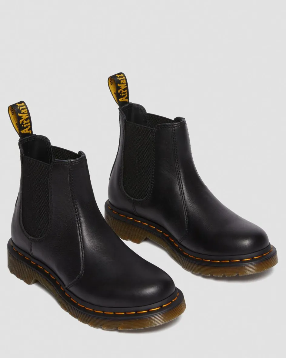 Dr. Martens Originals|New And Featured*2976 Women's Virginia Leather Chelsea Boots in Black Black — Virginia