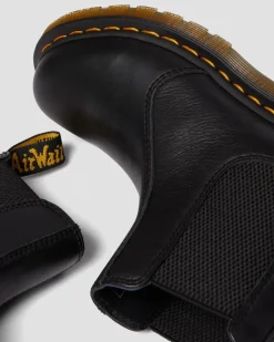 Dr. Martens Originals|New And Featured*2976 Women's Virginia Leather Chelsea Boots in Black Black — Virginia