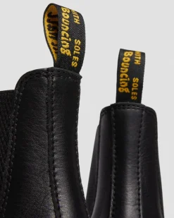Dr. Martens Originals|New And Featured*2976 Women's Virginia Leather Chelsea Boots in Black Black — Virginia