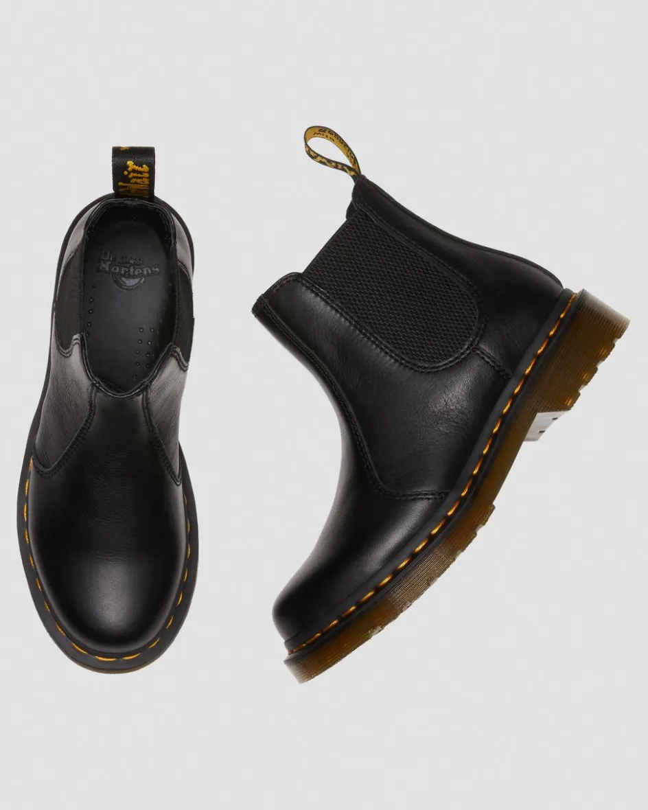 Dr. Martens Originals|New And Featured*2976 Women's Virginia Leather Chelsea Boots in Black Black — Virginia