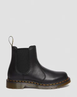 Dr. Martens Originals|New And Featured*2976 Women's Virginia Leather Chelsea Boots in Black Black — Virginia