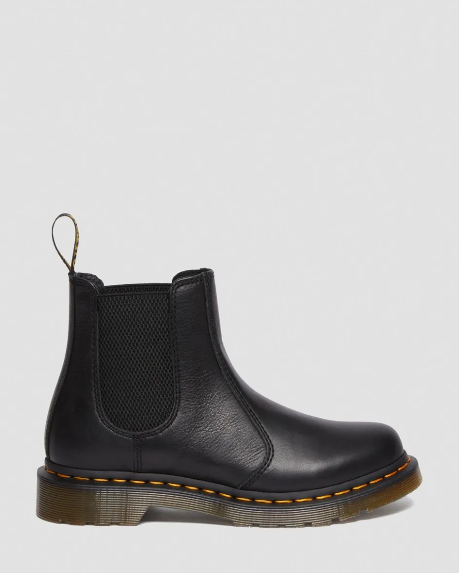 Dr. Martens Originals|New And Featured*2976 Women's Virginia Leather Chelsea Boots in Black Black — Virginia