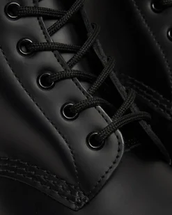 Dr. Martens Originals|Boots*101 Yellow Stitch Smooth Leather Ankle Boots in Black Black — Smooth Leather