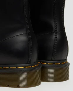 Dr. Martens Originals|Boots*101 Yellow Stitch Smooth Leather Ankle Boots in Black Black — Smooth Leather