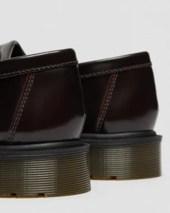 Dr. Martens Shoes|New And Featured*Adrian Arcadia Leather Tassel Loafers in Cherry Red Arcadia Cherry Red Arcadia — Arcadia