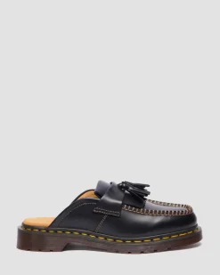 Dr. Martens Mules|Shoes*Adrian Leather Mules in Black Black — Orleans