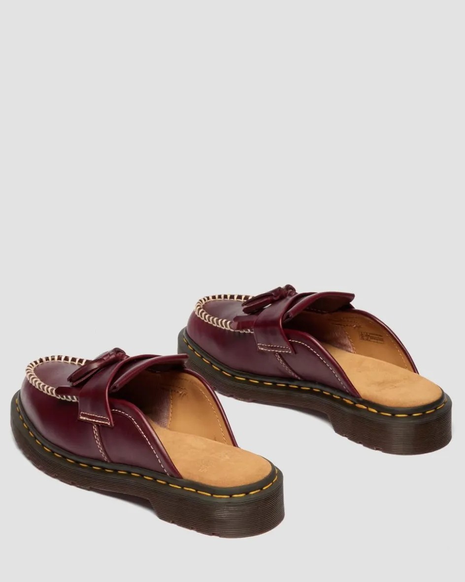 Dr. Martens Mules|Shoes*Adrian Leather Mules in Cherry Red CHERRY RED — Orleans