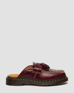 Dr. Martens Mules|Shoes*Adrian Leather Mules in Cherry Red CHERRY RED — Orleans