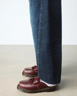 Dr. Martens Mules|Shoes*Adrian Leather Mules in Cherry Red CHERRY RED — Orleans