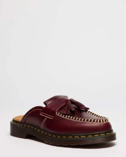 Dr. Martens Mules|Shoes*Adrian Leather Mules in Cherry Red CHERRY RED — Orleans