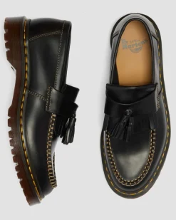 Dr. Martens Shoes|New And Featured*Adrian Orleans Leather Tassel Loafers in Black Black — Orleans