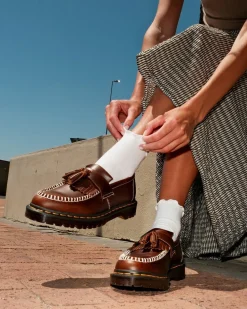 Dr. Martens Shoes|New And Featured*Adrian Orleans Leather Tassel Loafers in Butterscotch Butterscotch — Orleans