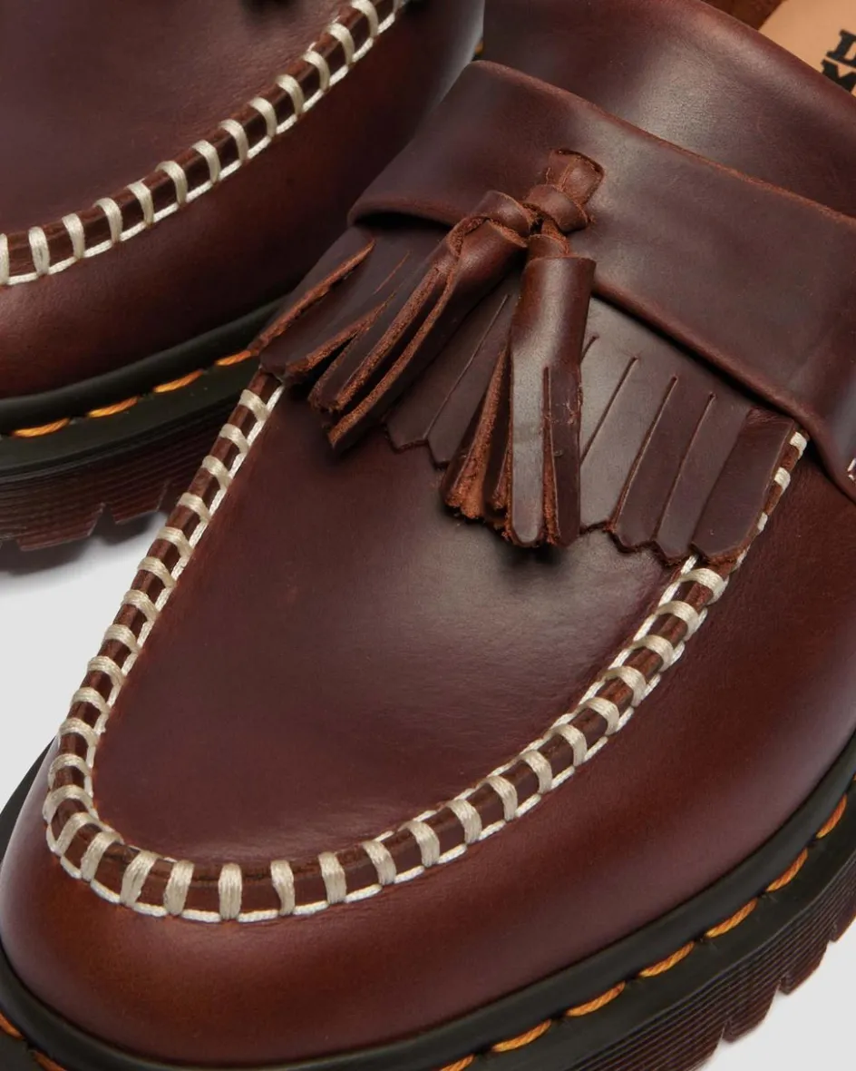 Dr. Martens Shoes|New And Featured*Adrian Orleans Leather Tassel Loafers in Butterscotch Butterscotch — Orleans