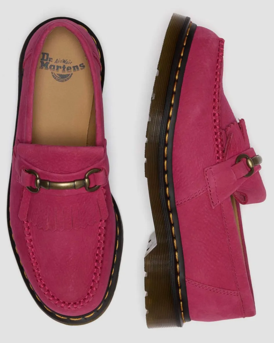 Dr. Martens Last Chance Styles|Last Chance Styles*ADRIAN SNAFFLE in Fuchsia Pink Fuchsia Pink — Milled Nubuck Wp