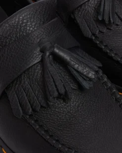 Dr. Martens Originals|Shoes*Adrian Women's Virginia Leather Tassel Loafers in Black Black — Virginia