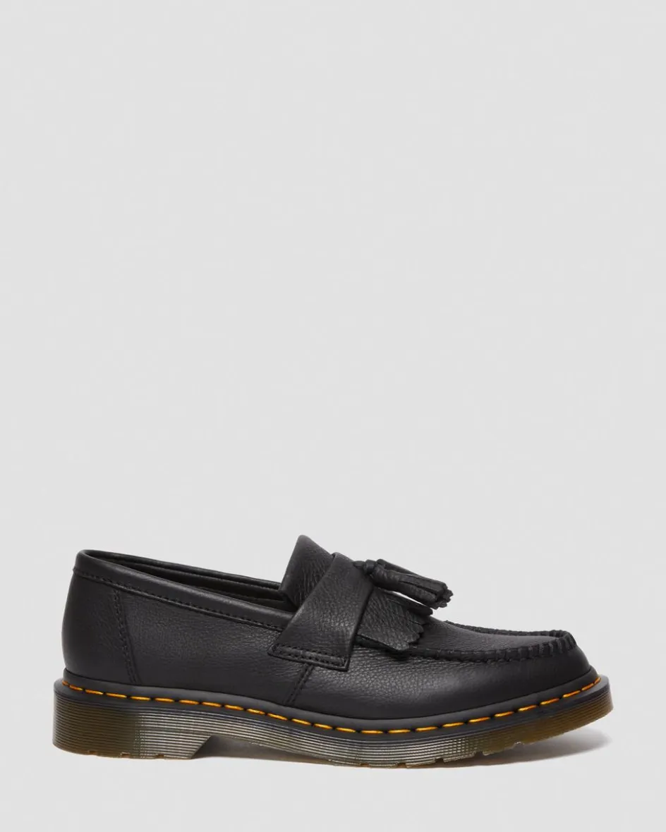 Dr. Martens Originals|Shoes*Adrian Women's Virginia Leather Tassel Loafers in Black Black — Virginia