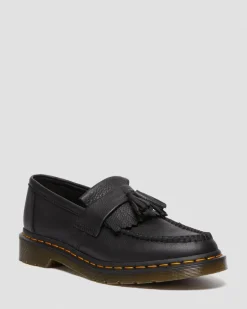 Dr. Martens Originals|Shoes*Adrian Women's Virginia Leather Tassel Loafers in Black Black — Virginia