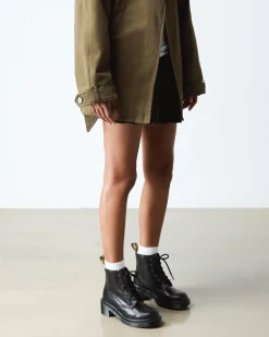 Dr. Martens New And Featured|Ankle Boots*ALDERSTONE LACE UP in Black Black — Orleans