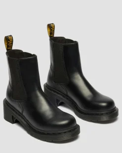 Dr. Martens New And Featured|Boots*Alderstone Orleans Leather Chelsea Boots in Black Black — Orleans
