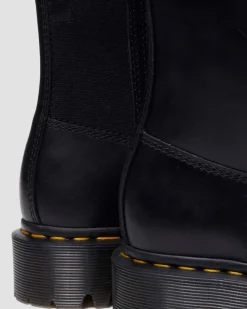 Dr. Martens Last Chance Styles*Amaayah Knee High Leather Boots in Black Black — Orleans