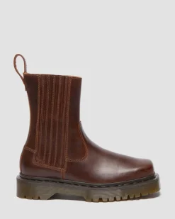 Dr. Martens Last Chance Styles*Amaayah Lo Leather Boots in Butterscotch Butterscotch — Orleans