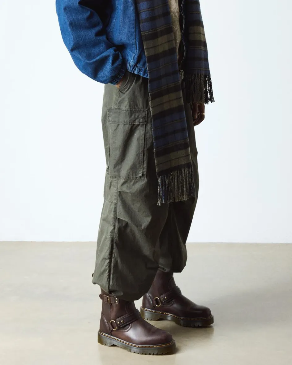 Dr. Martens Last Chance Styles|Last Chance Styles*Anistone Harness in Dark Brown Dark Brown — Crazy Horse