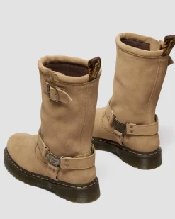 Dr. Martens Last Chance Styles|Last Chance Styles*Anistone Hi in Savannah Tan Savannah Tan — Bronx Suede