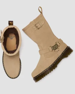 Dr. Martens Last Chance Styles|Last Chance Styles*Anistone Hi in Savannah Tan Savannah Tan — Bronx Suede