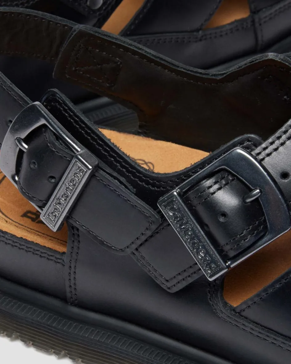 Dr. Martens Strap Sandals|Spring Sandals*ARCHIVE SANDAL in Black Black — Orleans