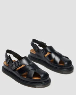 Dr. Martens Strap Sandals|Spring Sandals*ARCHIVE SANDAL in Black Black — Orleans