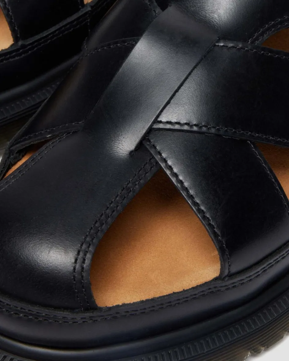 Dr. Martens Strap Sandals|Spring Sandals*ARCHIVE SANDAL in Black Black — Orleans