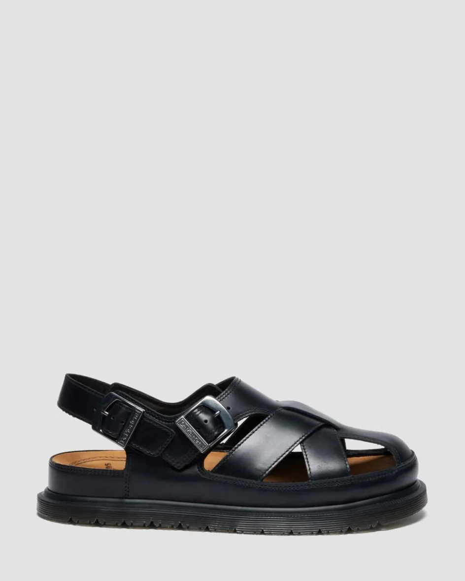 Dr. Martens Strap Sandals|Spring Sandals*ARCHIVE SANDAL in Black Black — Orleans