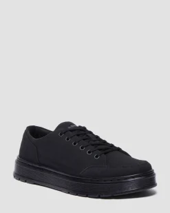Dr. Martens Shoes|New And Featured*Brookline Canvas Casual Shoes in Black Canvas BLACK CANVAS — Canvas