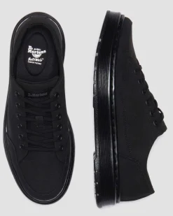 Dr. Martens Shoes|New And Featured*Brookline Canvas Casual Shoes in Black Canvas BLACK CANVAS — Canvas