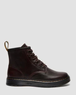 Dr. Martens Boots|Casual Boots*BROOKLINE CHUKKA in Dark Brown Dark Brown — Crazy Horse