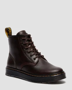 Dr. Martens Boots|Casual Boots*BROOKLINE CHUKKA in Dark Brown Dark Brown — Crazy Horse