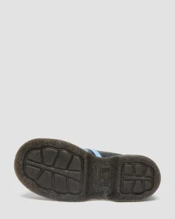 Dr. Martens Buzz: 90S-Inspired Chunky Soles|Shoes*Buzz Ballerina Gloss Leather Shoes in Black BLACK — Milled Gloss