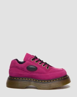Dr. Martens Last Chance Styles*Buzz 5-Eye in Fuchsia Pink Fuchsia Pink — Milled Nubuck Wp