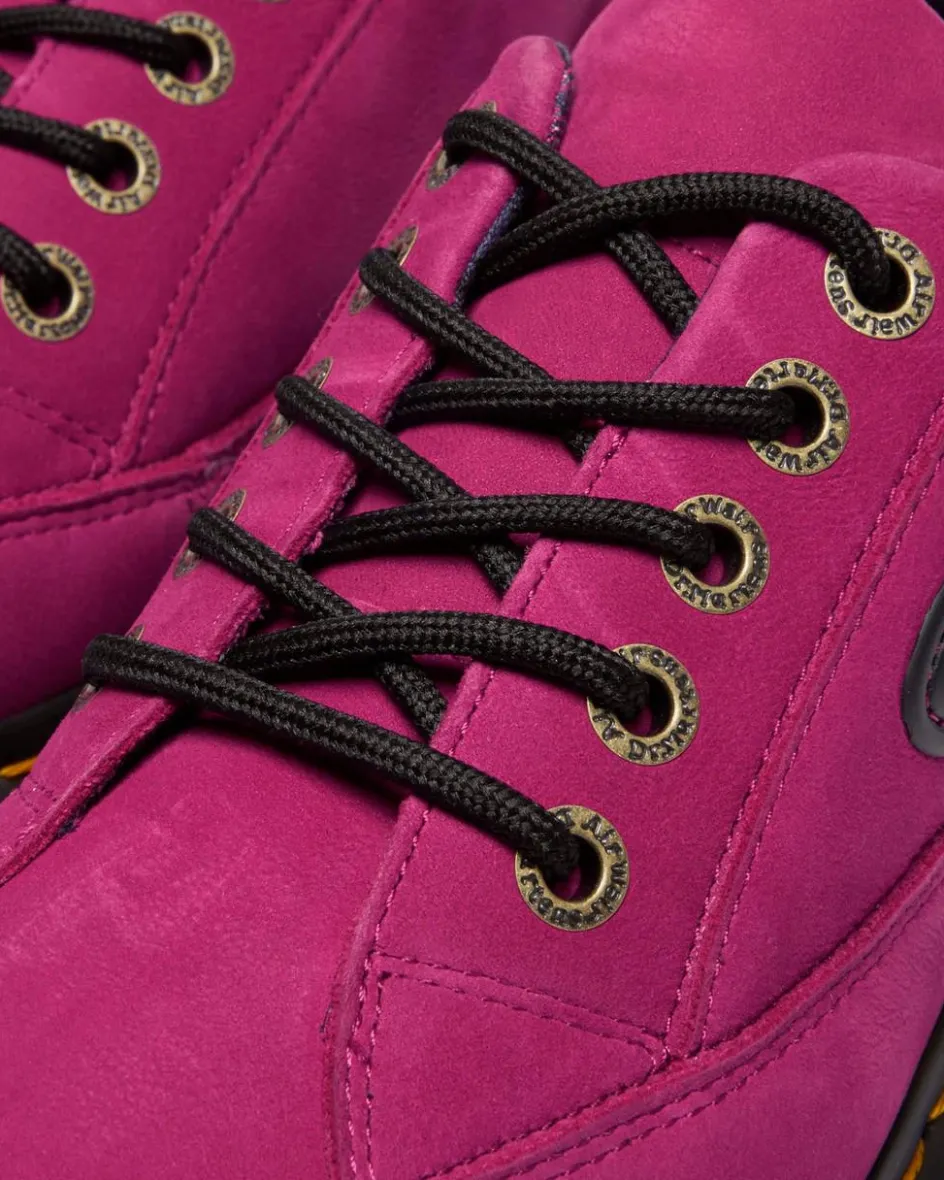 Dr. Martens Last Chance Styles*Buzz 5-Eye in Fuchsia Pink Fuchsia Pink — Milled Nubuck Wp