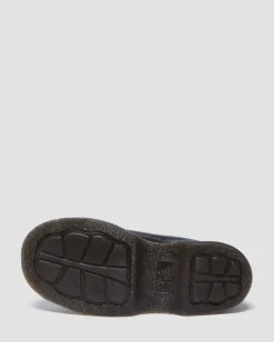 Dr. Martens Shoes|Platform Shoes*Buzz 5-eye Milled Nappa Leather Shoes in Black Milled Nappa BLACK MILLED NAPPA — Milled Nappa