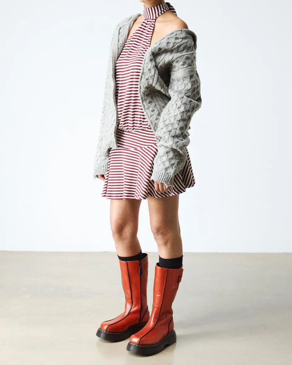 Dr. Martens Last Chance Styles*BUZZ HI in FLAME ORANGE