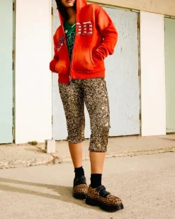Dr. Martens Last Chance Styles*Buzz leopard Mary Jane shoes in Light Tan