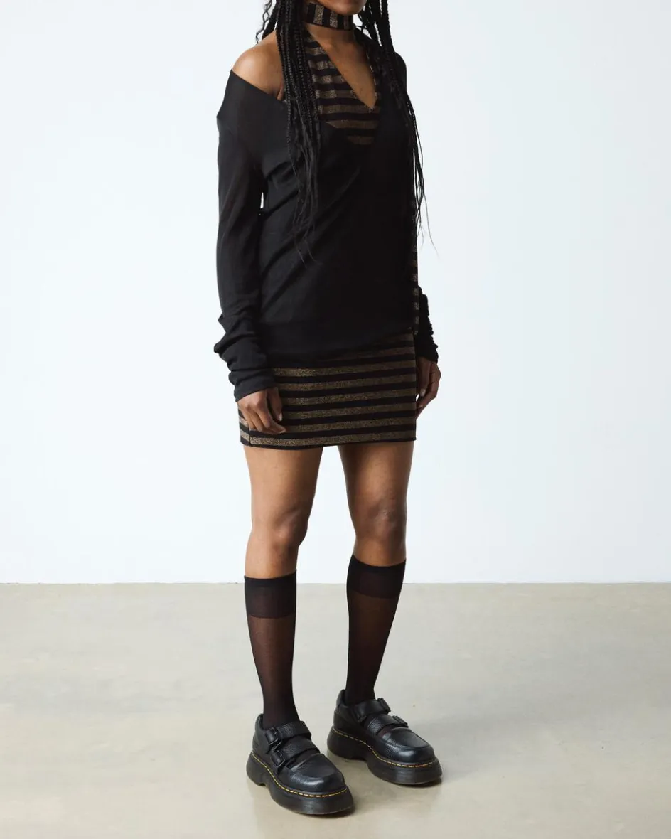 Dr. Martens Last Chance Styles*Buzz milled nappa leather Mary Jane shoes in Black Milled Nappa BLACK MILLED NAPPA — Milled Nappa