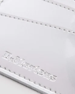 Dr. Martens New And Featured|Accessories*Cardholder II Card Holder Silver Metallic Patent Lamper in Silver Metallic Silver Metallic — Patent Lamper
