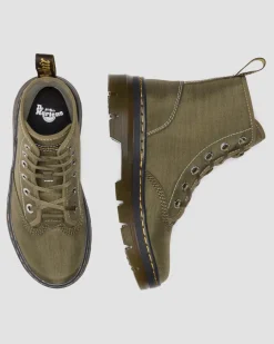 Dr. Martens Boots|Ankle Boots*Charlee Chukka Nylon Utility Boots in DMS OLIVE