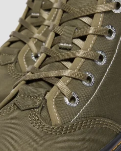 Dr. Martens Boots|Ankle Boots*Charlee Chukka Nylon Utility Boots in DMS OLIVE